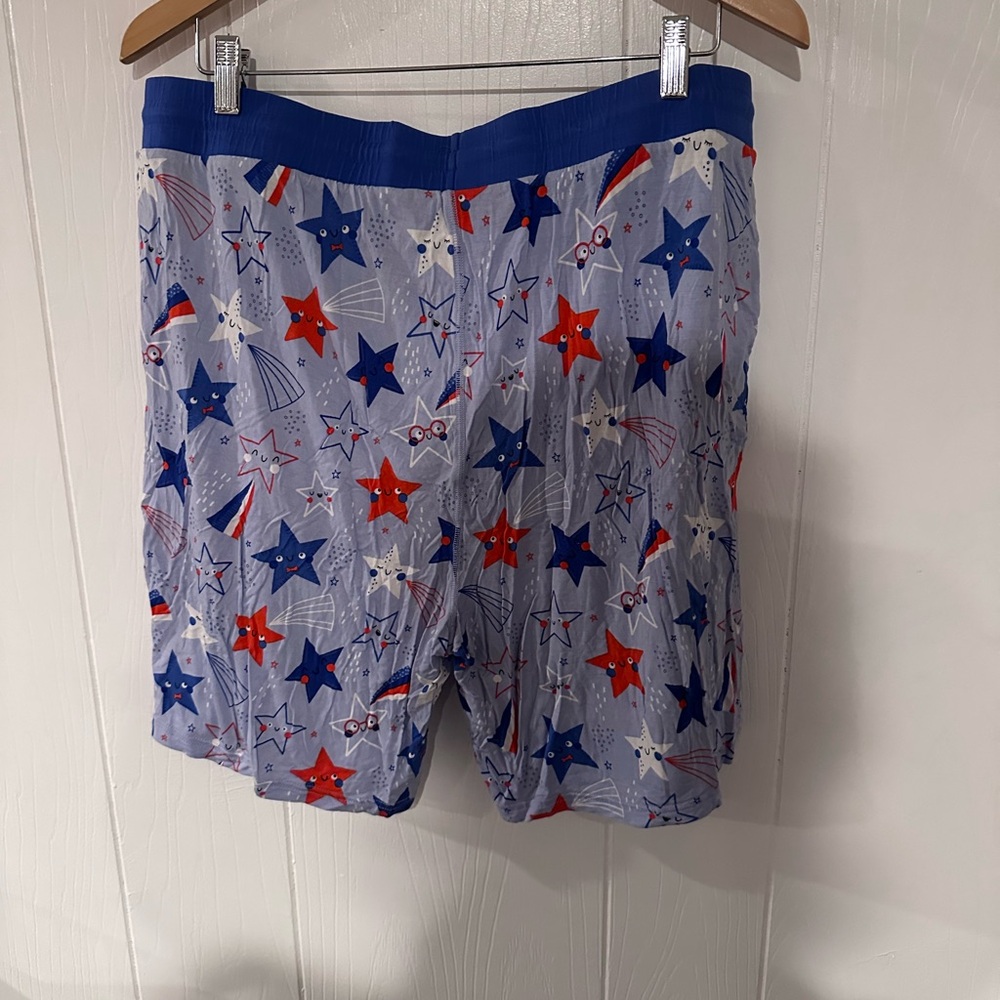 Little Sleepies Blue Shorts - Picture 3 of 6